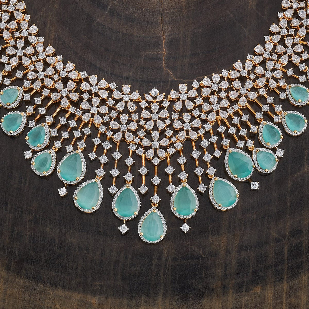 Zircon Necklace Zircon Necklace 181202