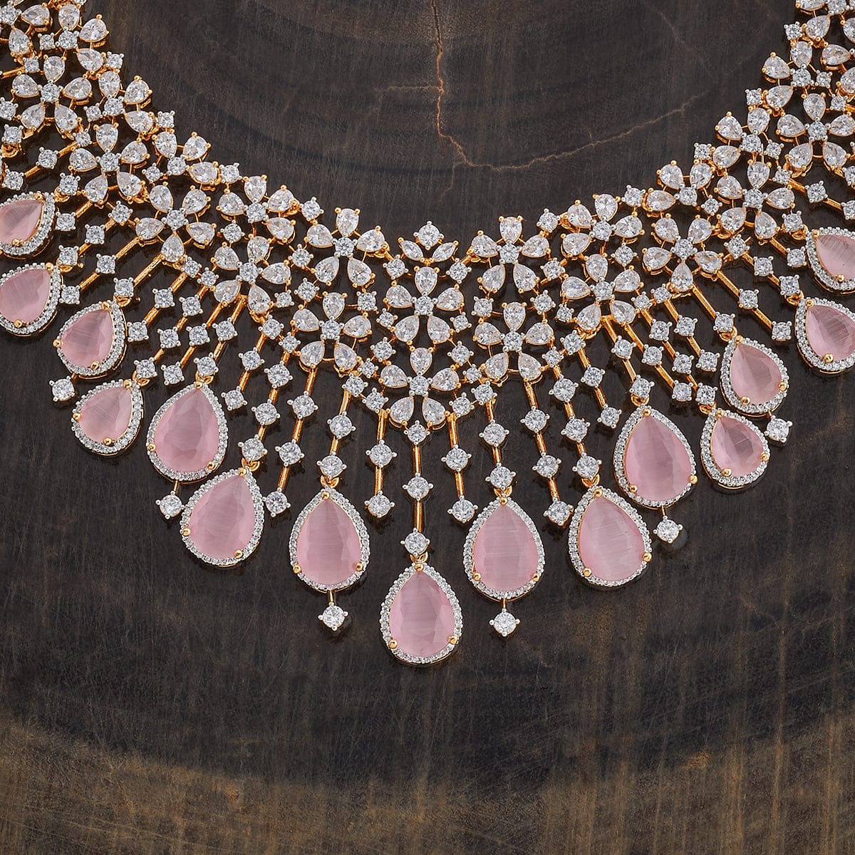 Zircon Necklace Zircon Necklace 181202