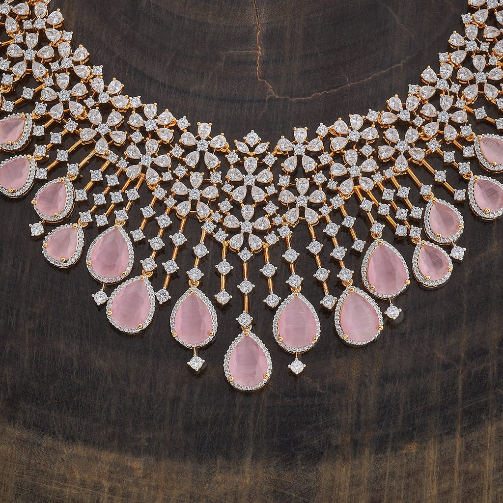 Zircon Necklace Zircon Necklace 181202