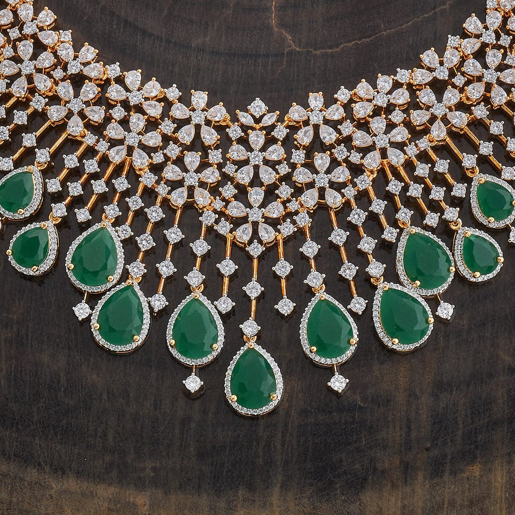 Zircon Necklace Zircon Necklace 181202