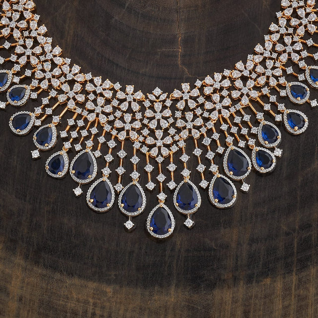 Zircon Necklace Zircon Necklace 181202