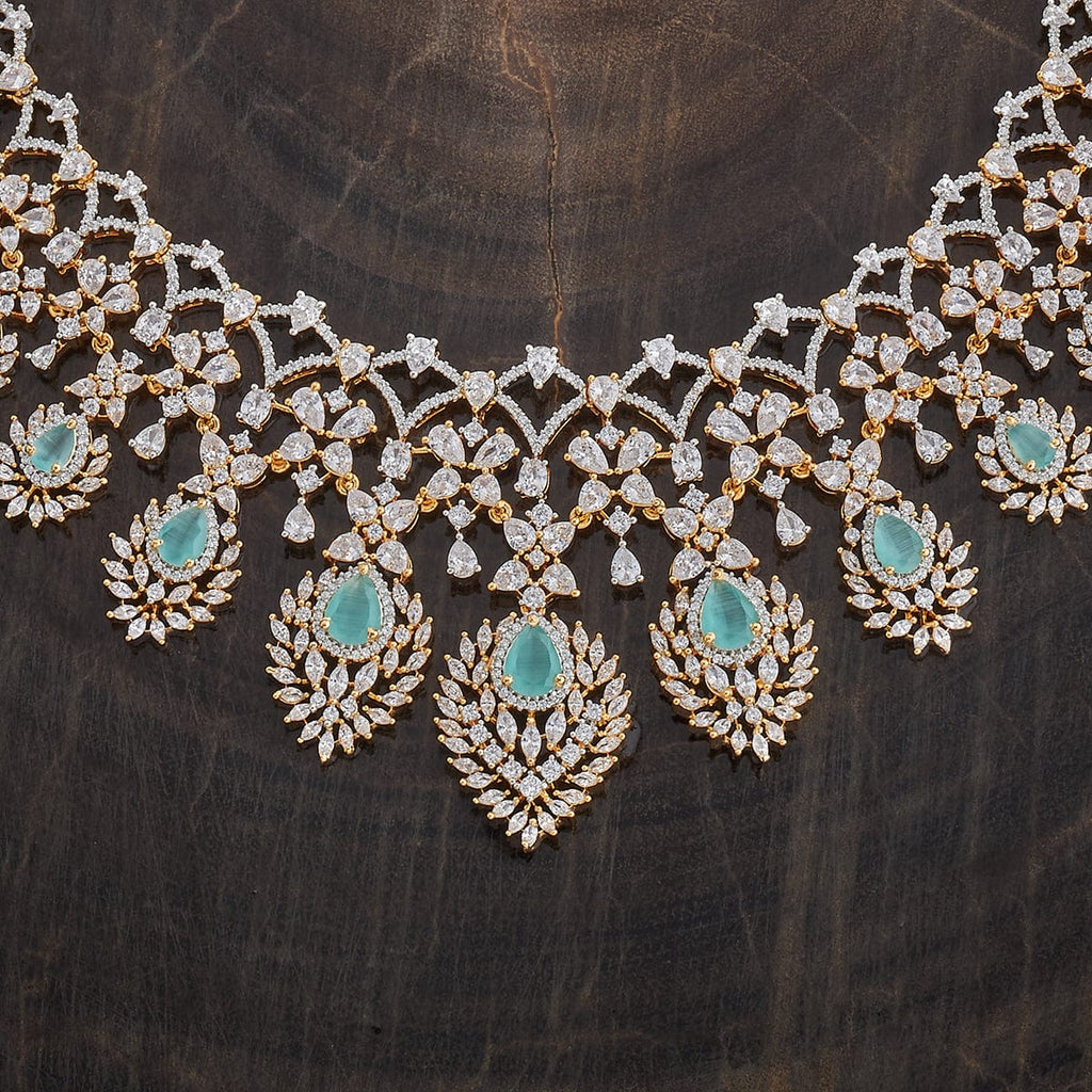 Zircon Necklace Zircon Necklace 181205