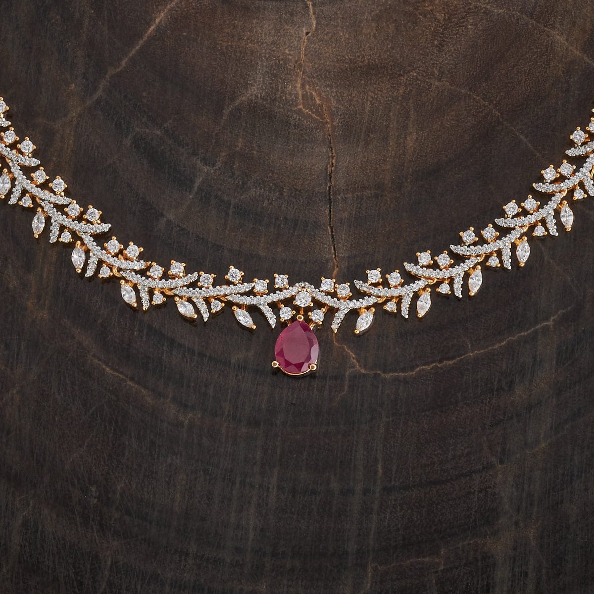 Zircon Necklace Zircon Necklace 181207