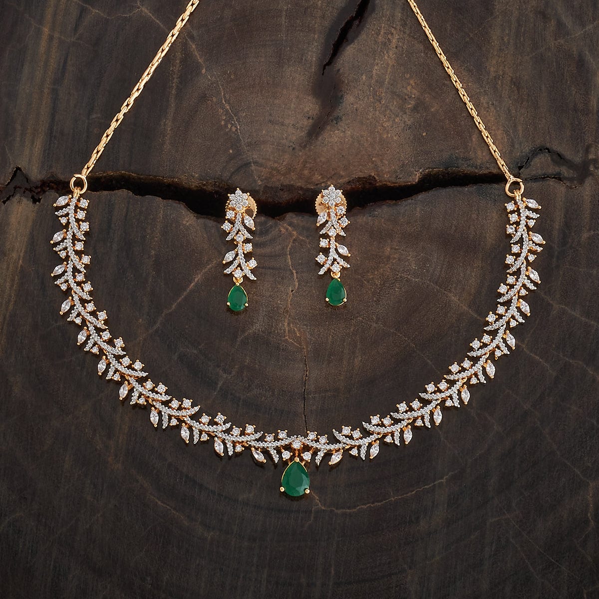 Zircon Necklace Zircon Necklace 181207