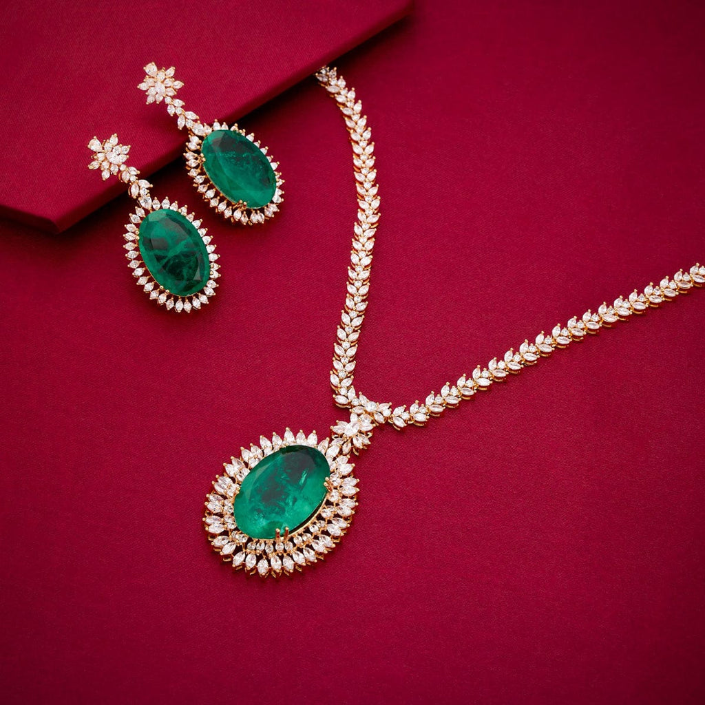 Zircon Necklace Zircon Necklace 181208