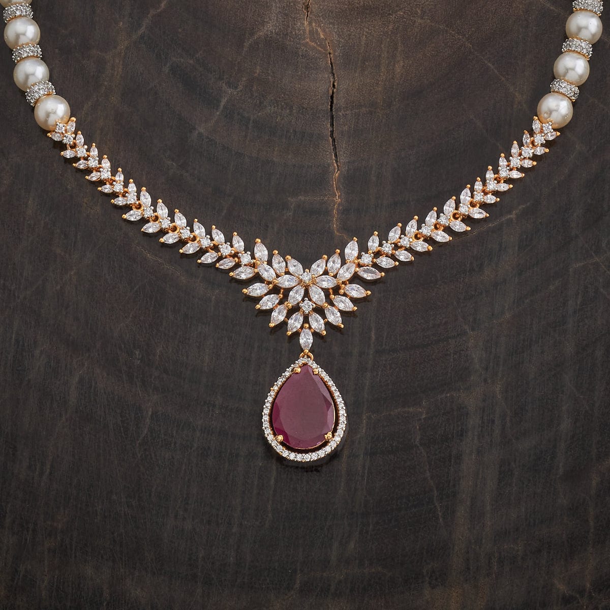 Zircon Necklace Zircon Necklace 181210