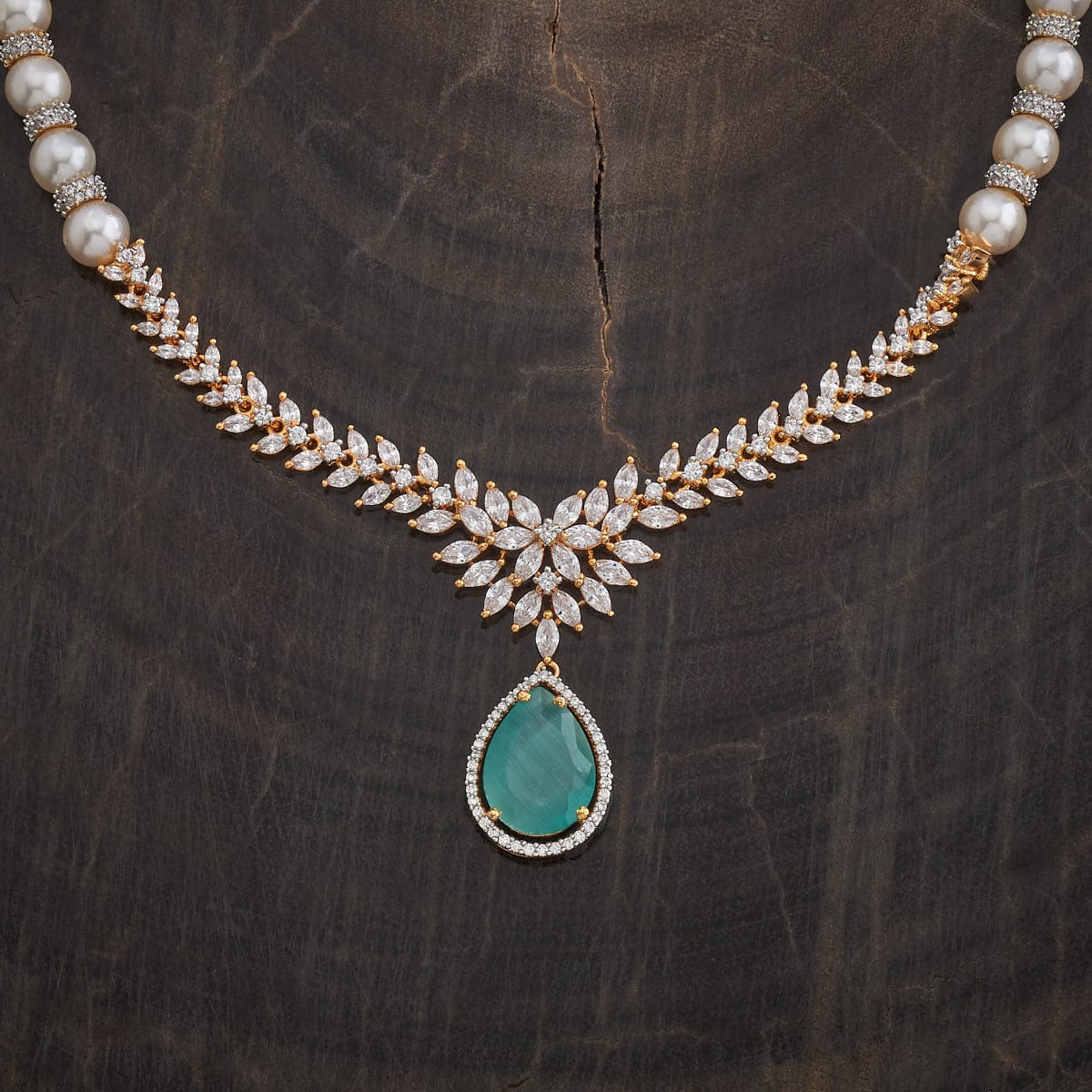 Zircon Necklace Zircon Necklace 181210