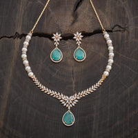 Zircon Necklace Zircon Necklace 181210