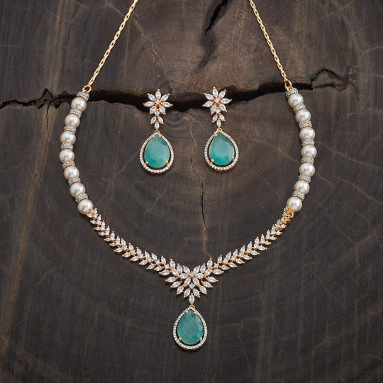 Zircon Necklace Zircon Necklace 181210
