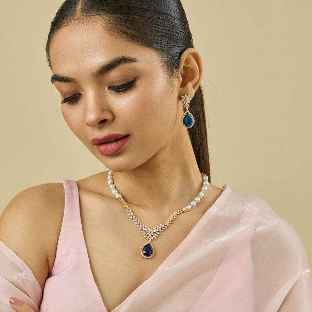 Zircon Necklace Zircon Necklace 181210