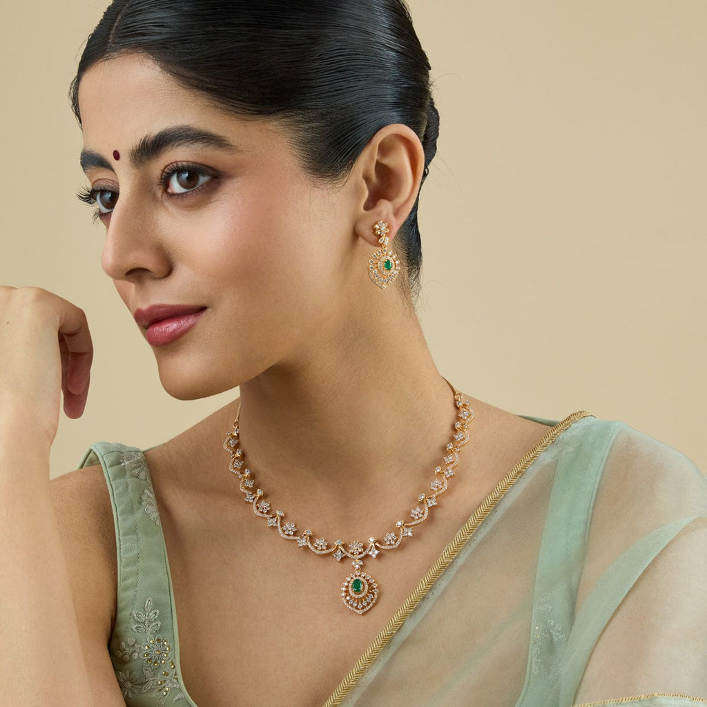 Zircon Necklace Zircon Necklace 181247