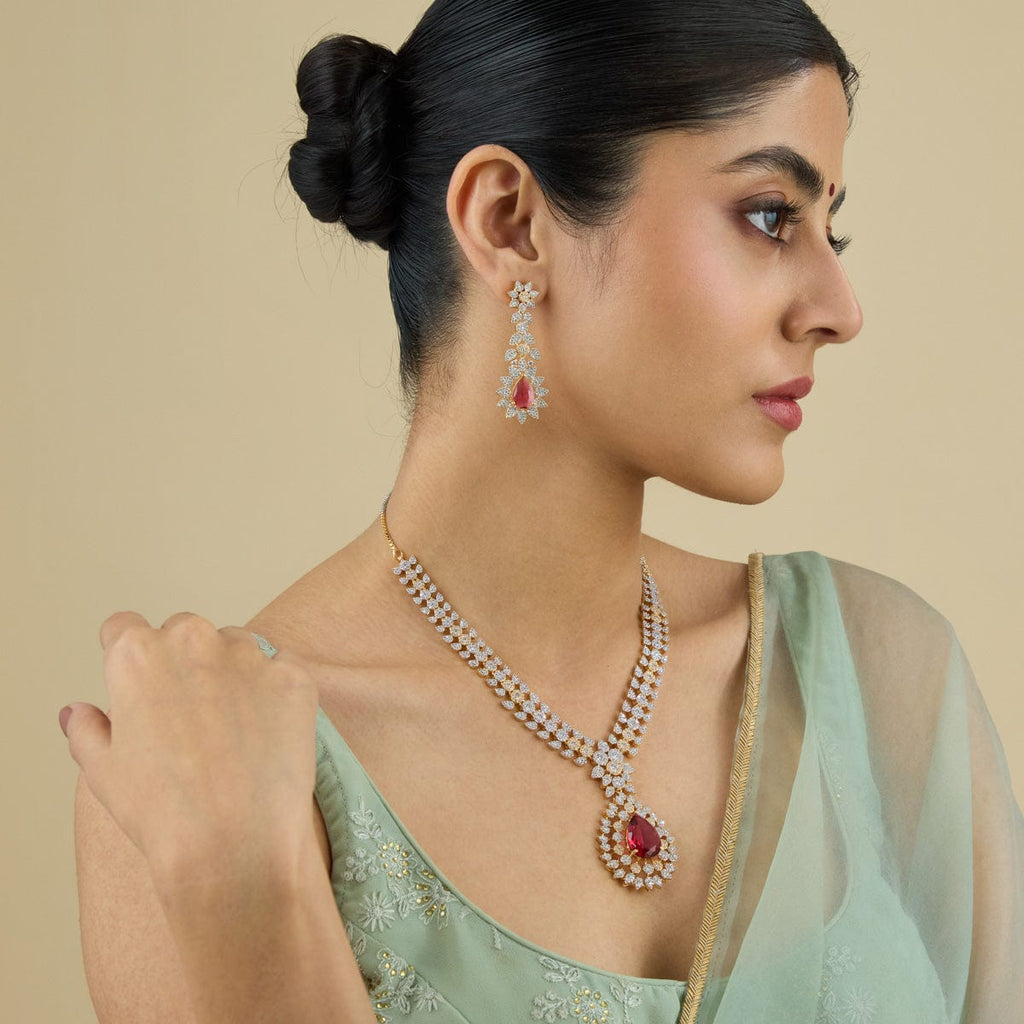 Zircon Necklace Zircon Necklace 181565