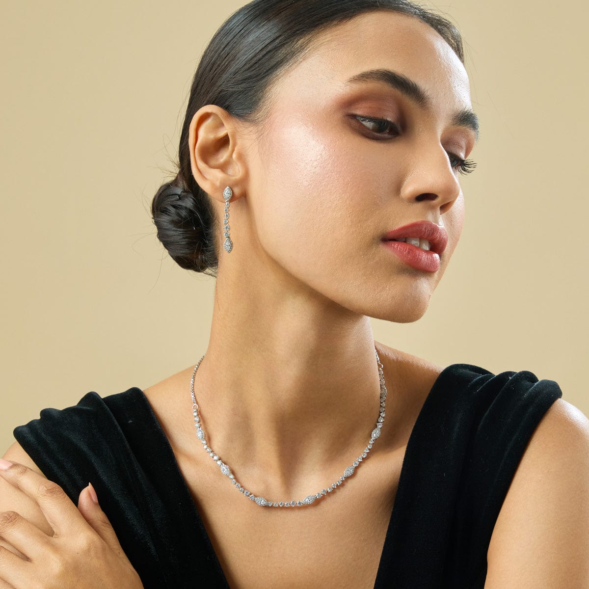 Zircon Necklace Zircon Necklace 181568