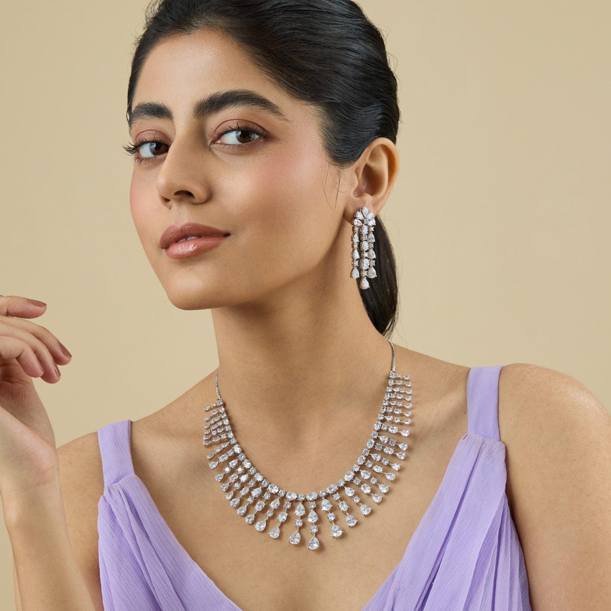 Zircon Necklace Zircon Necklace 181570