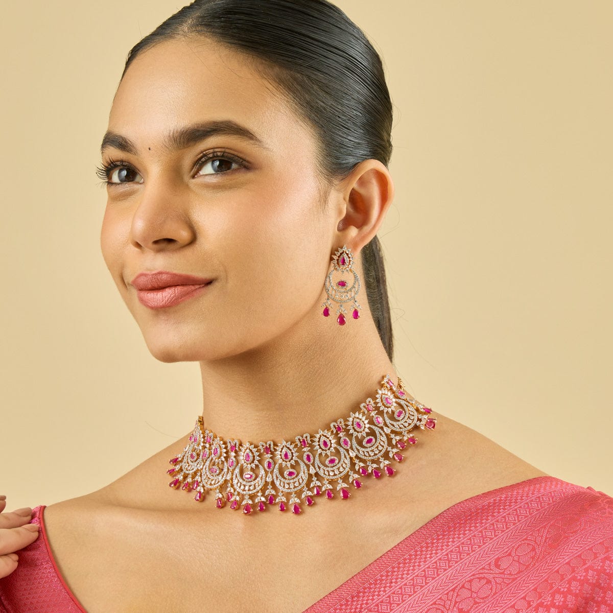 Zircon Necklace Zircon Necklace 182018