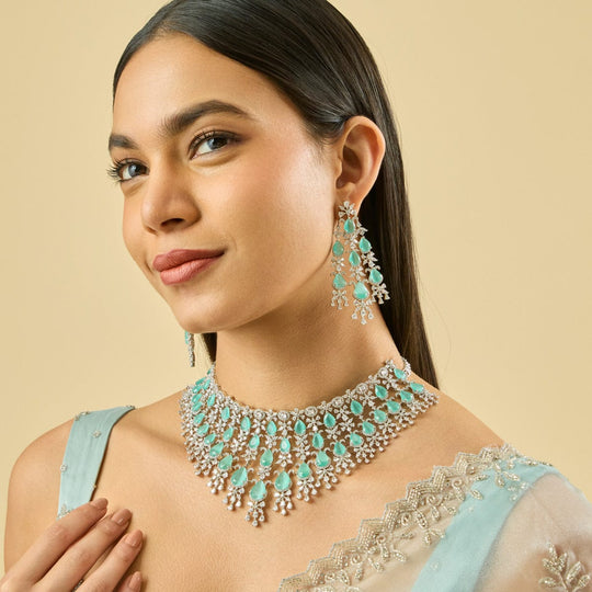 Zircon Necklace Zircon Necklace 182019