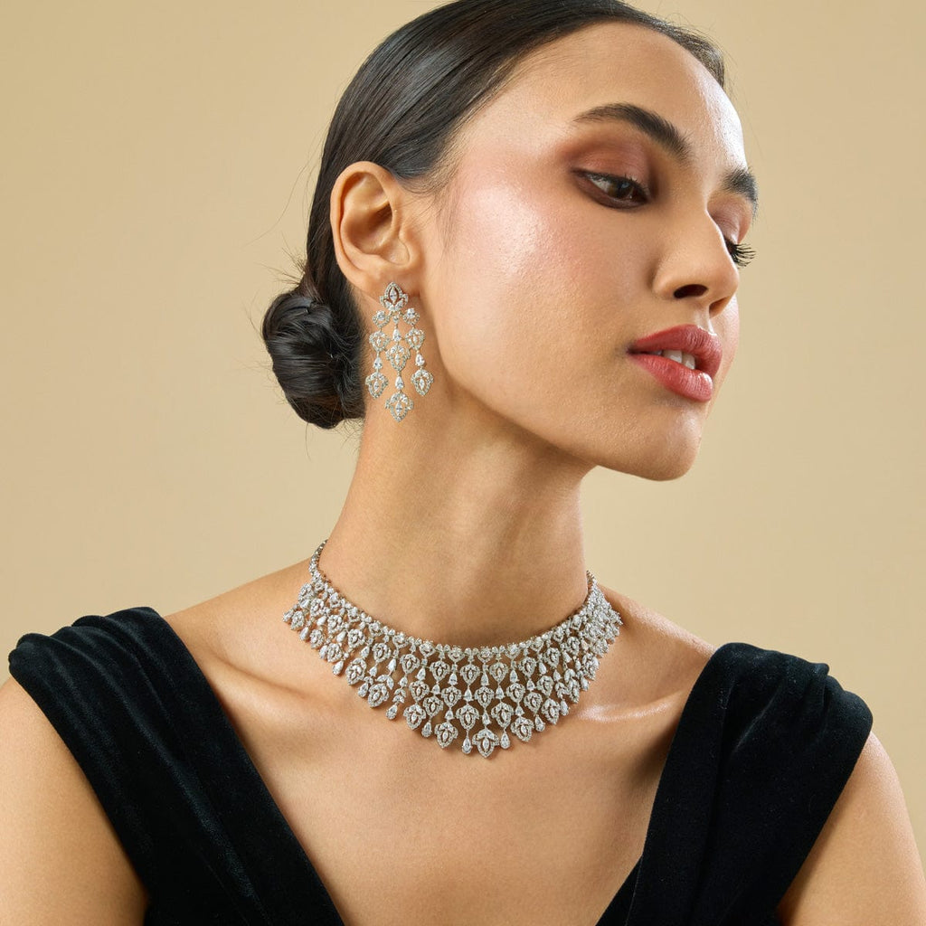 Zircon Necklace Zircon Necklace 182020