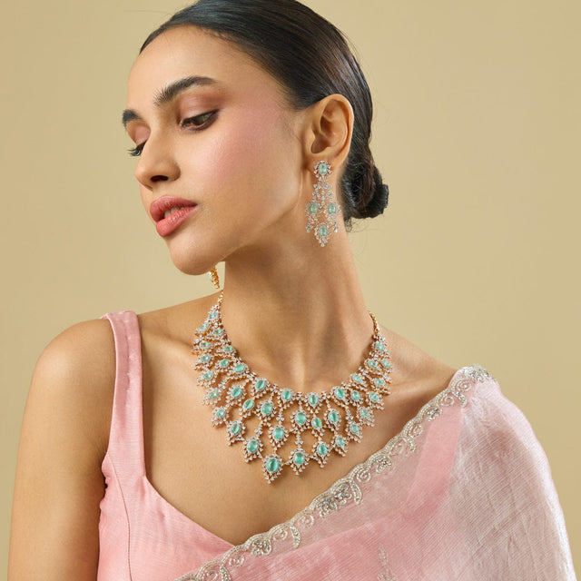 Zircon Necklace Zircon Necklace 182021