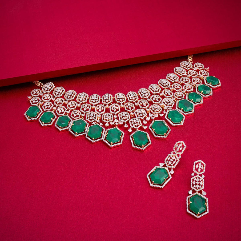 Zircon Necklace Zircon Necklace 182022