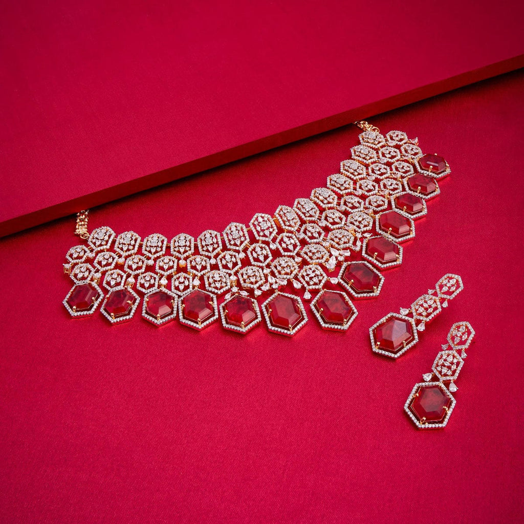 Zircon Necklace Zircon Necklace 182022