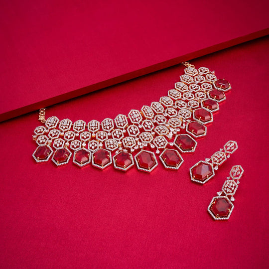 Zircon Necklace Zircon Necklace 182022