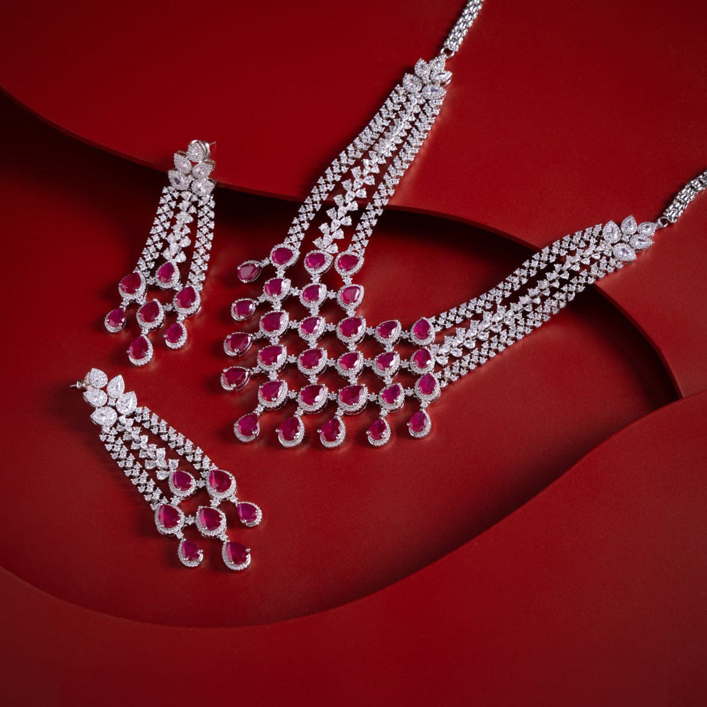 Zircon Necklace Zircon Necklace 182024