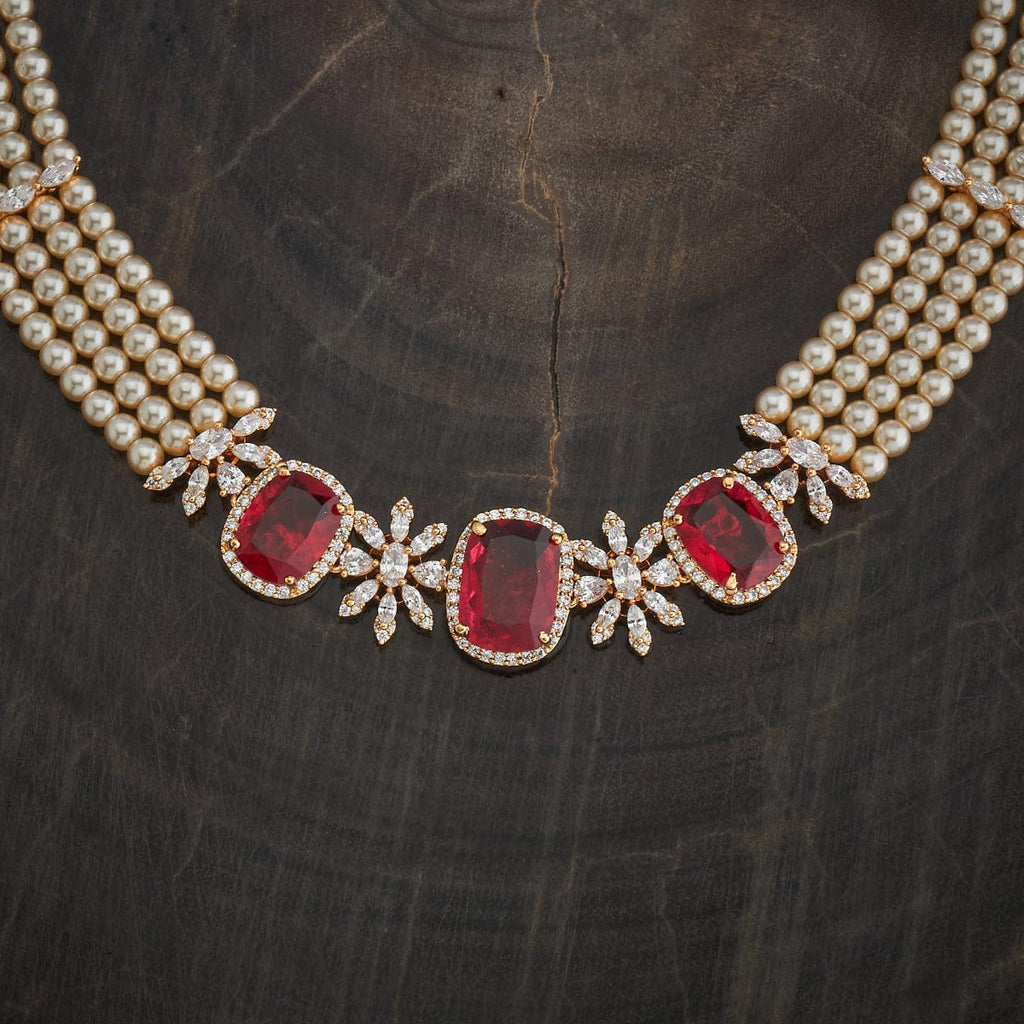 Zircon Necklace Zircon Necklace 182025