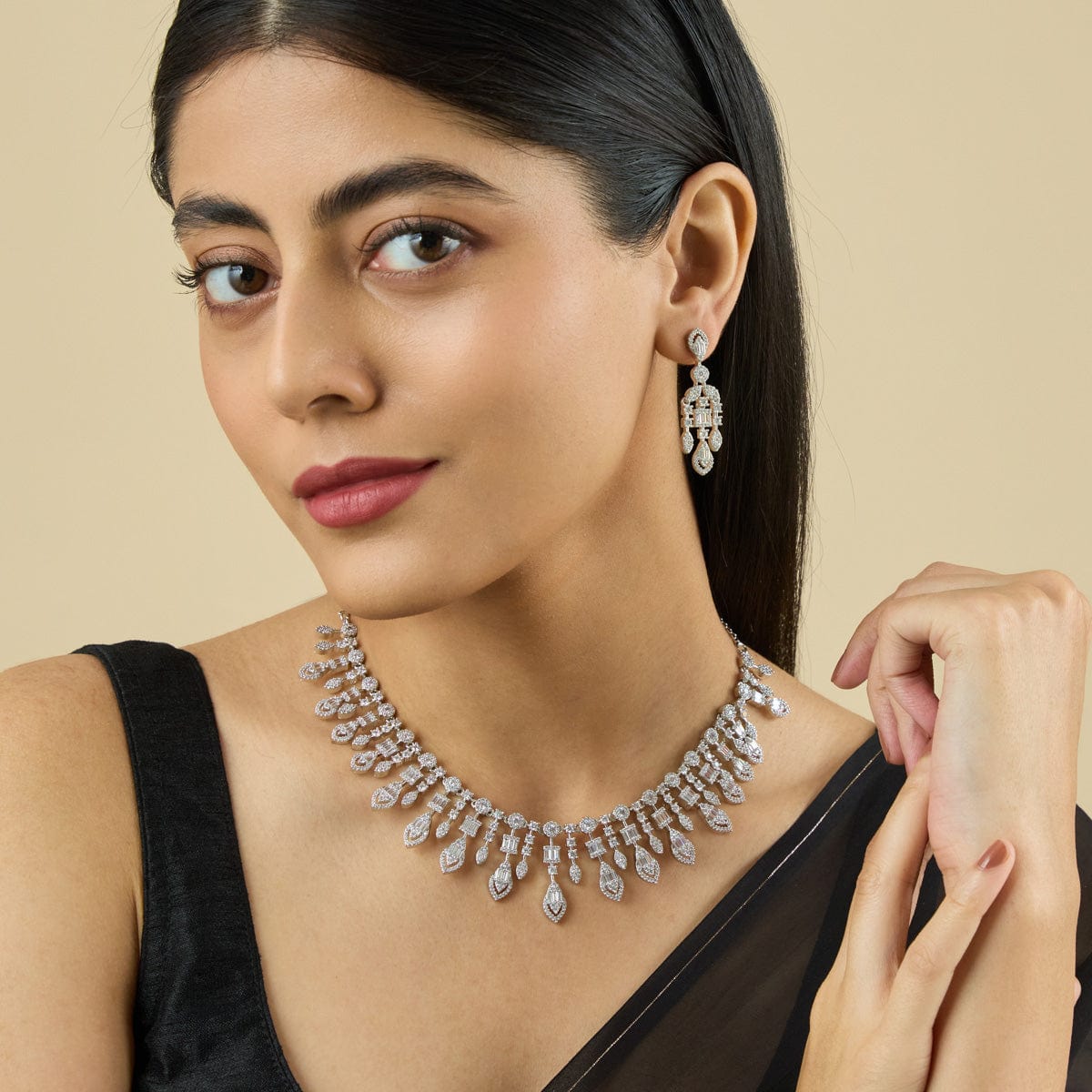 Zircon Necklace Zircon Necklace 182027