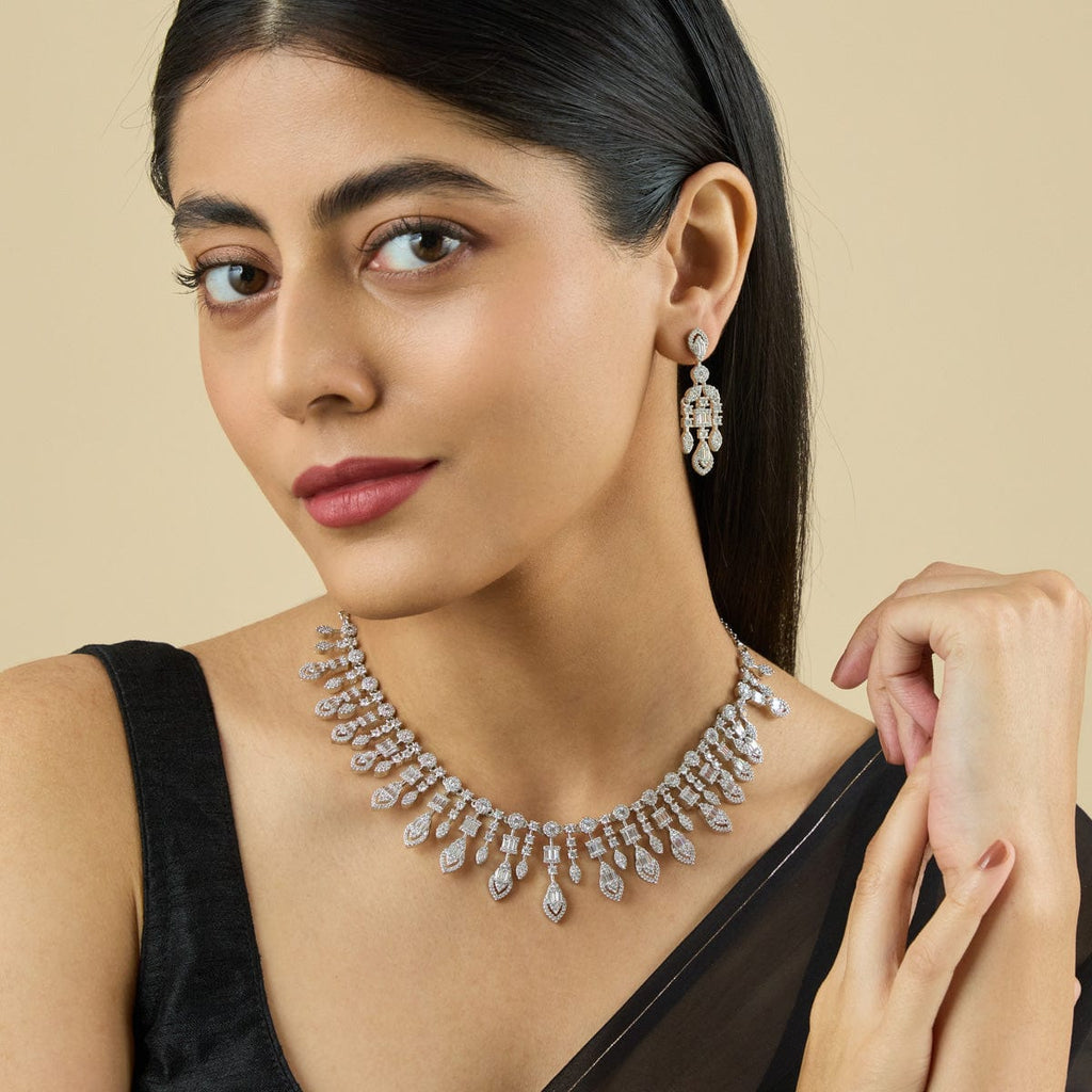 Zircon Necklace Zircon Necklace 182027