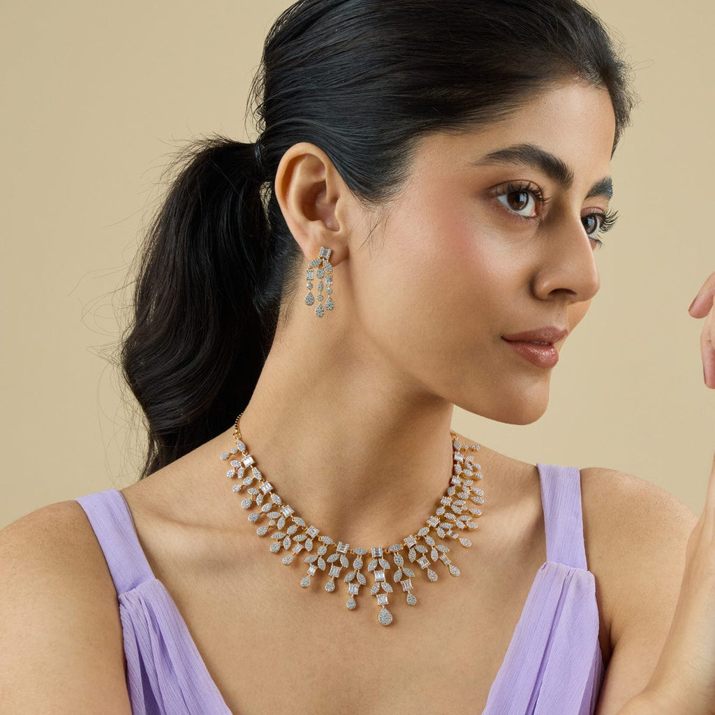 Zircon Necklace Zircon Necklace 182028