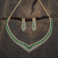 Zircon Necklace Zircon Necklace 182029