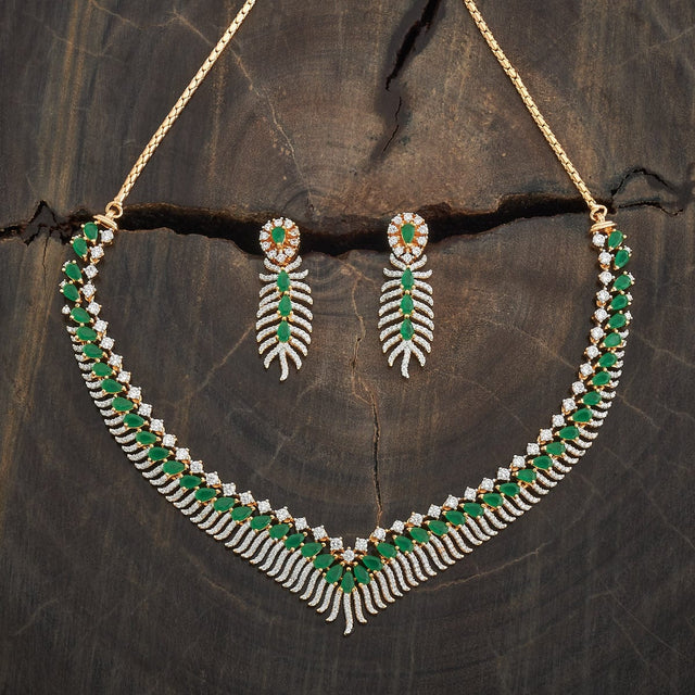 Zircon Necklace Zircon Necklace 182029