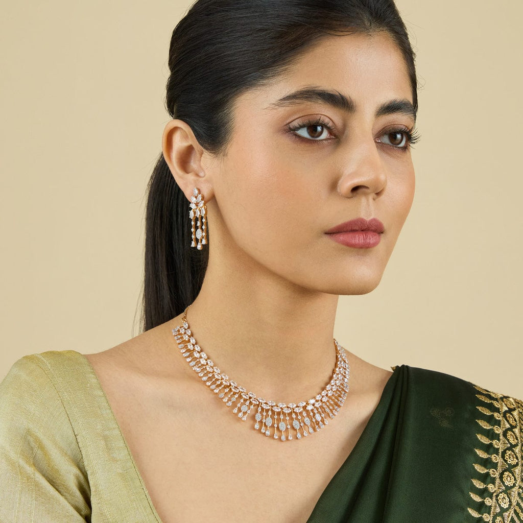 Zircon Necklace Zircon Necklace 182032