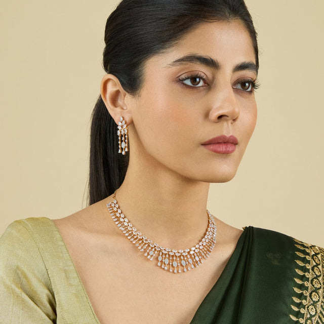 Zircon Necklace Zircon Necklace 182032
