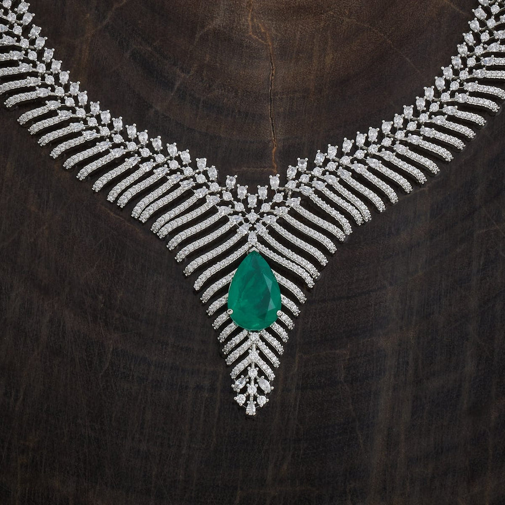 Zircon Necklace Zircon Necklace 182034