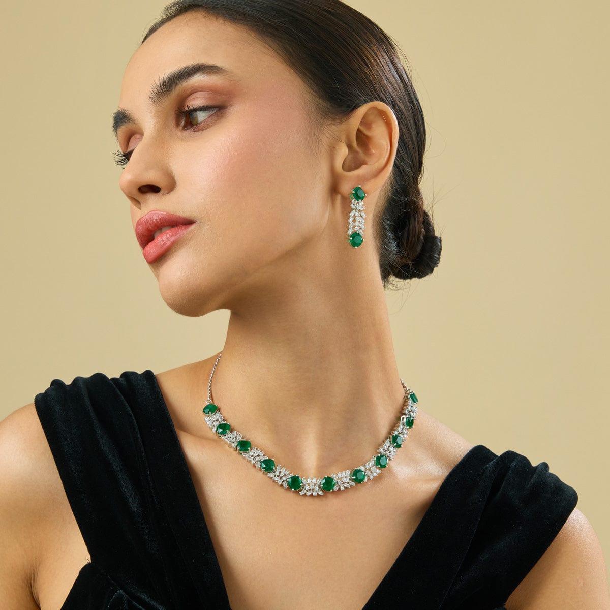 Zircon Necklace Zircon Necklace 182035