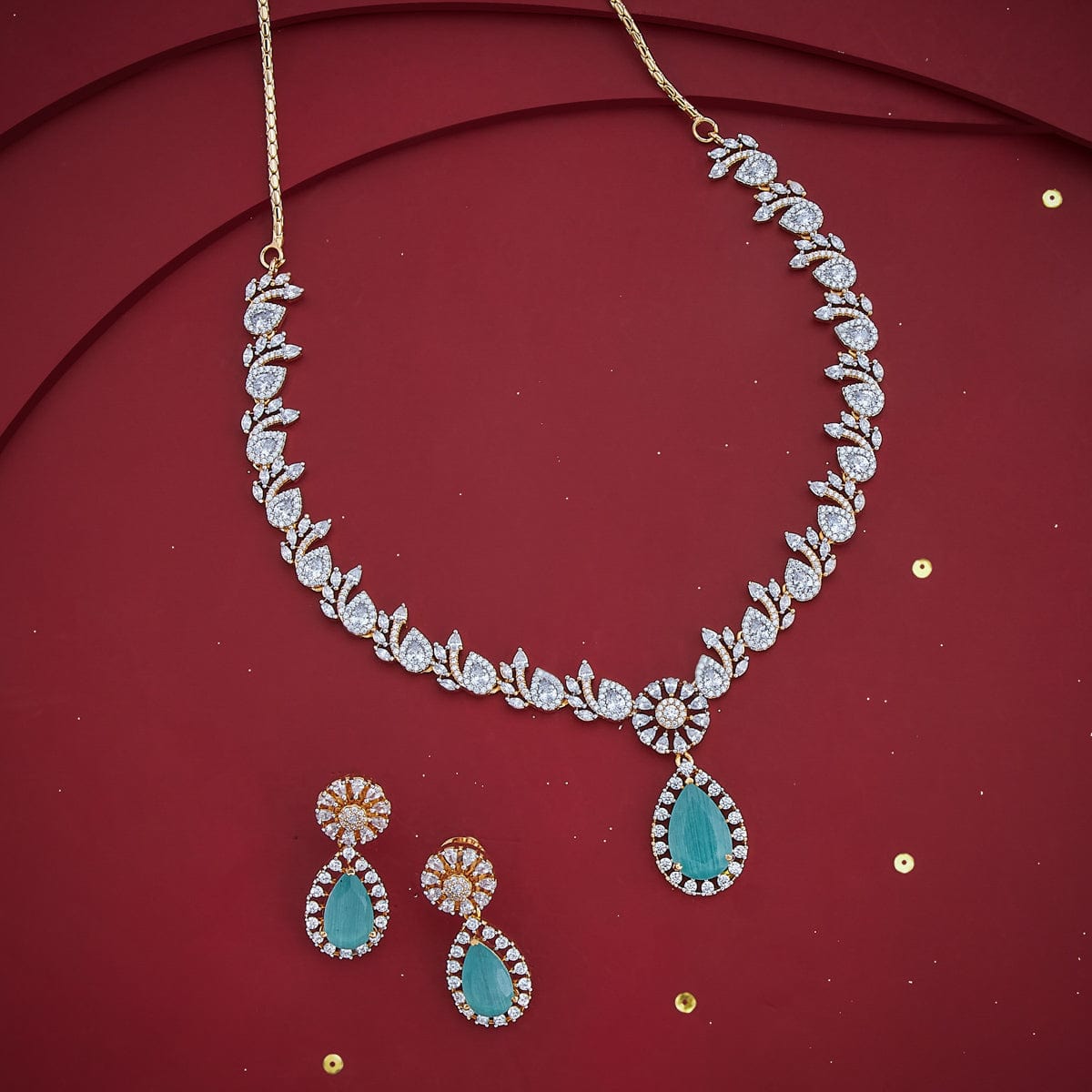 Zircon Necklace Zircon Necklace 182040