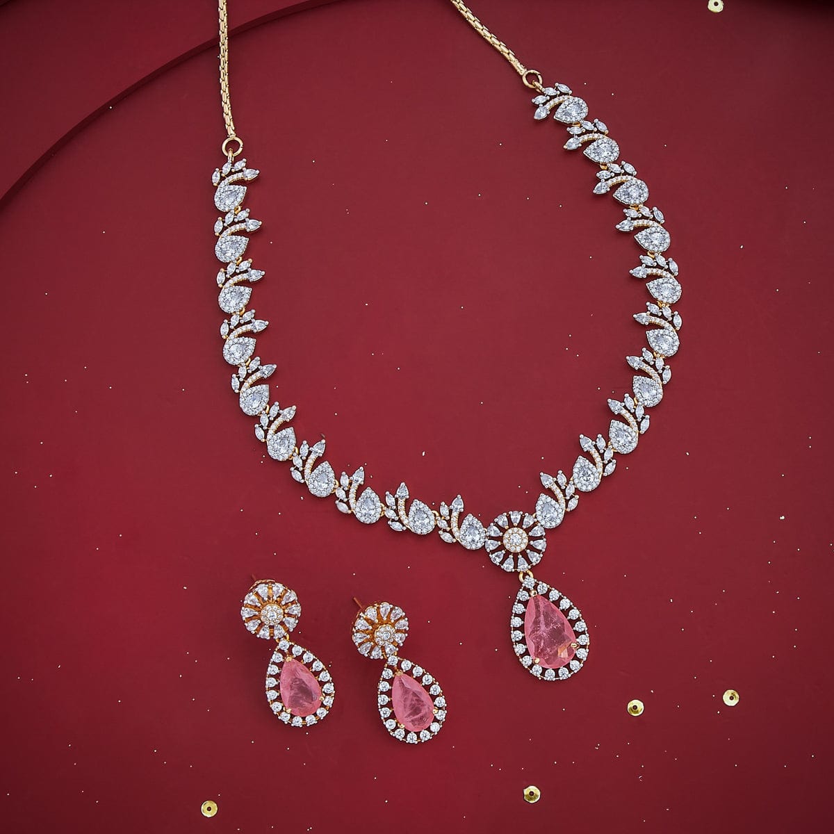 Zircon Necklace Zircon Necklace 182040