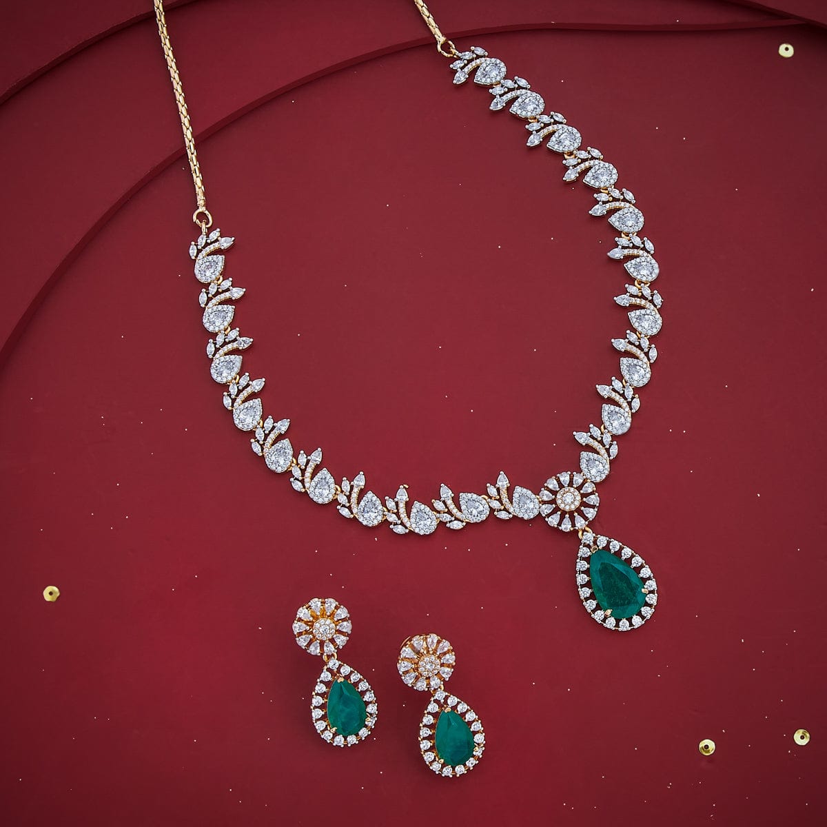 Zircon Necklace Zircon Necklace 182040