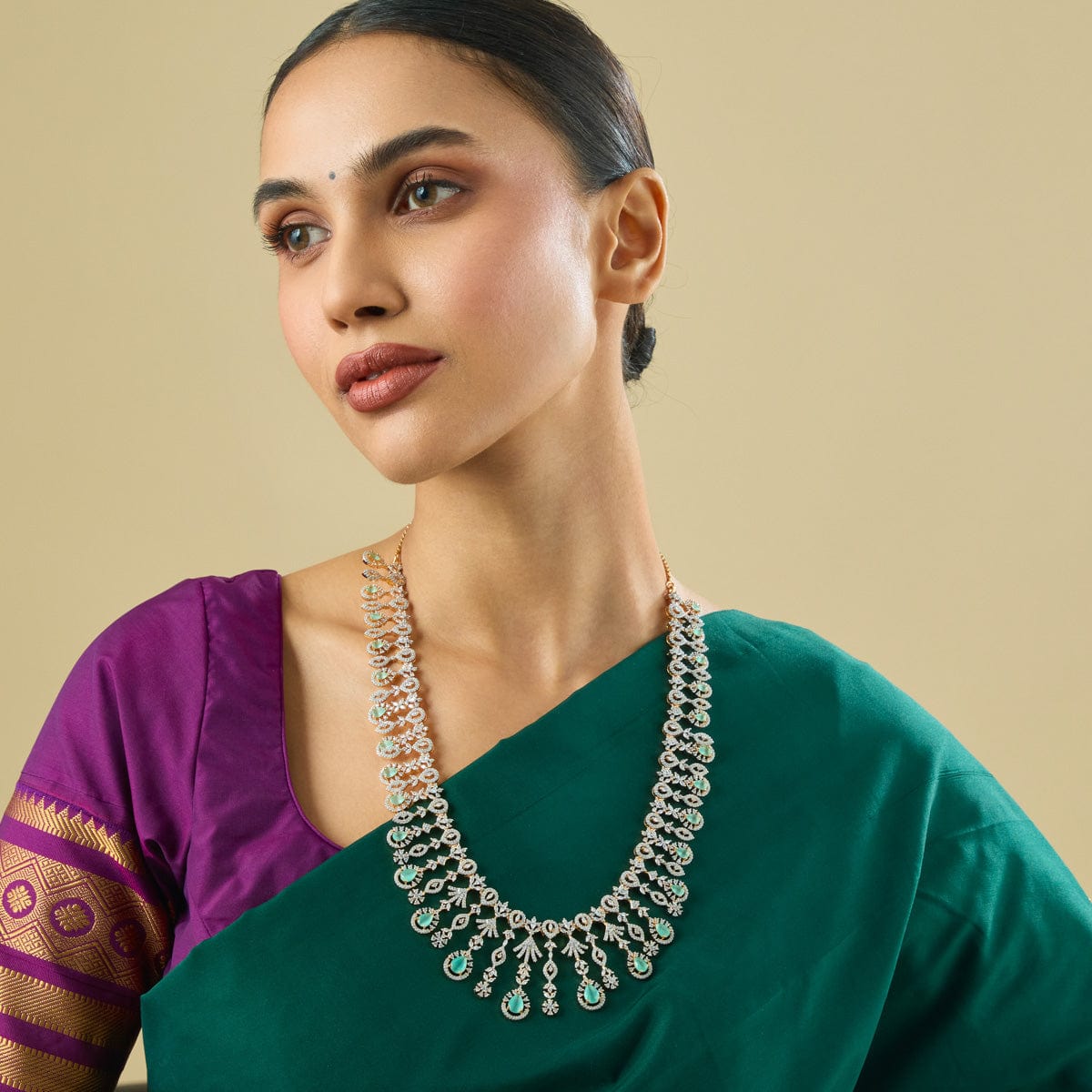 Zircon Necklace Zircon Necklace 182041