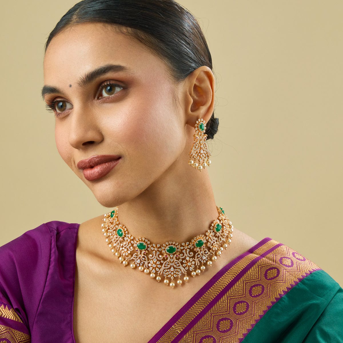 Zircon Necklace Zircon Necklace 182069