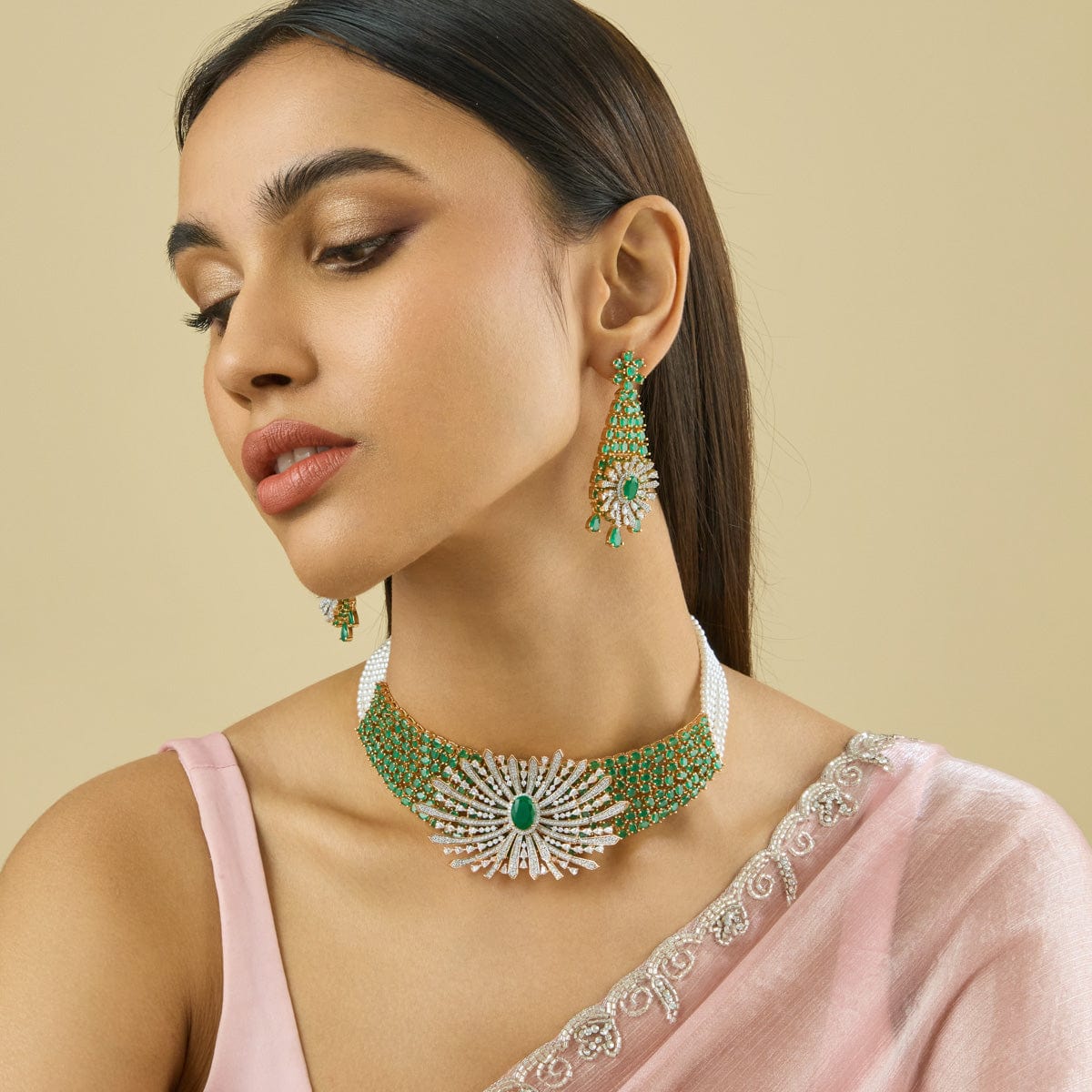 Zircon Necklace Zircon Necklace 182121