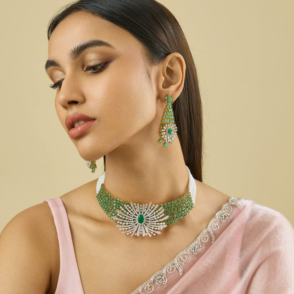 Zircon Necklace Zircon Necklace 182121