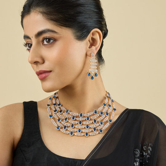 Zircon Necklace Zircon Necklace 182122