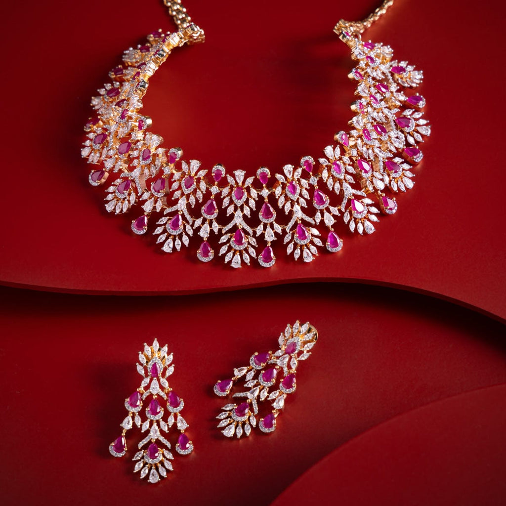 Zircon Necklace Zircon Necklace 182123