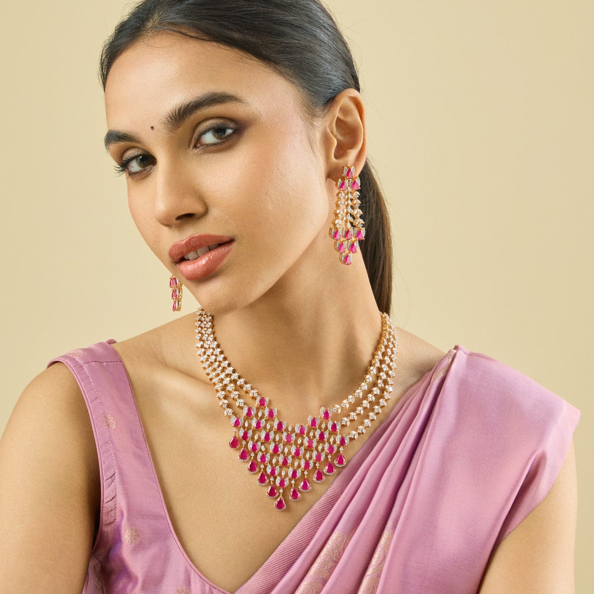 Zircon Necklace Zircon Necklace 182128