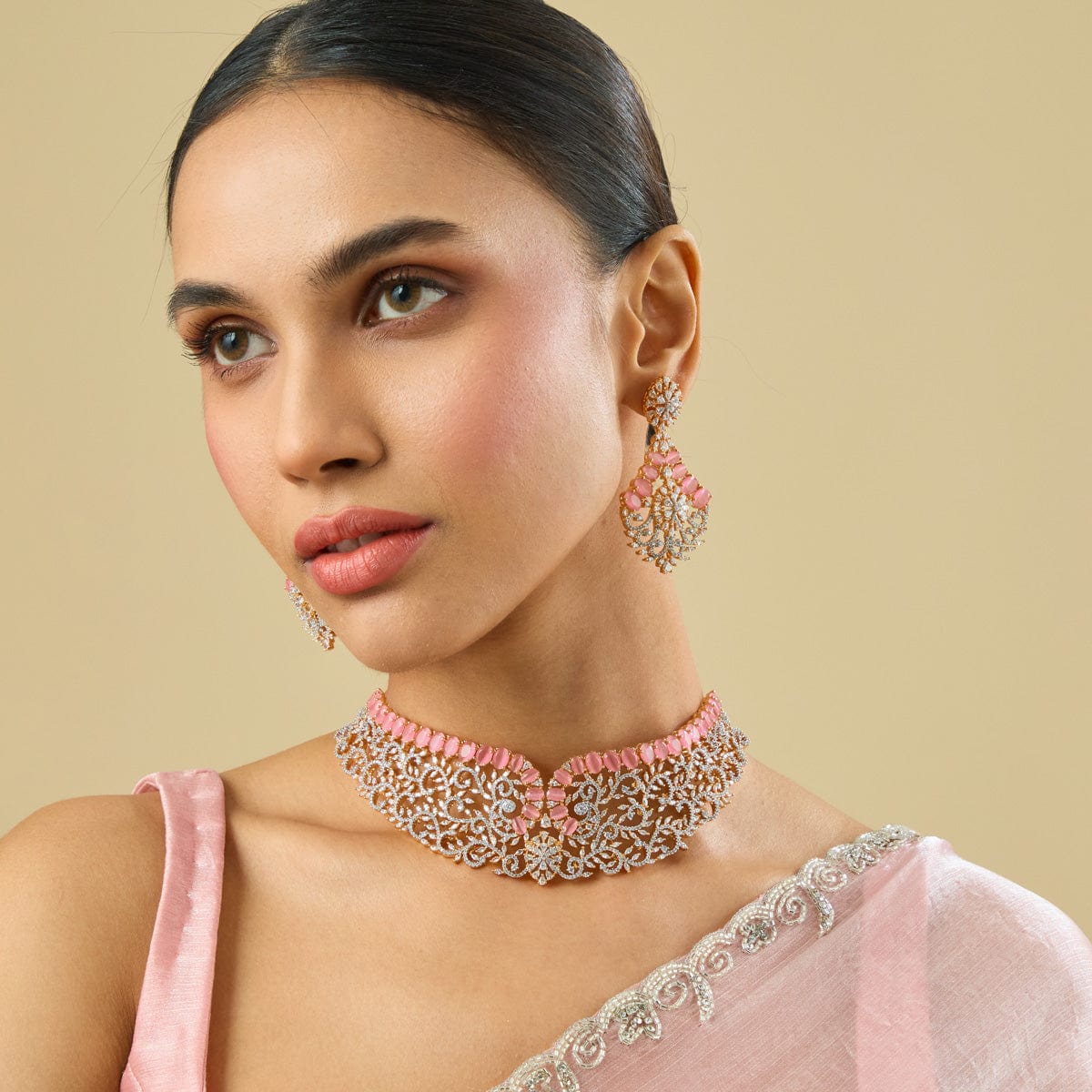 Zircon Necklace Zircon Necklace 182129