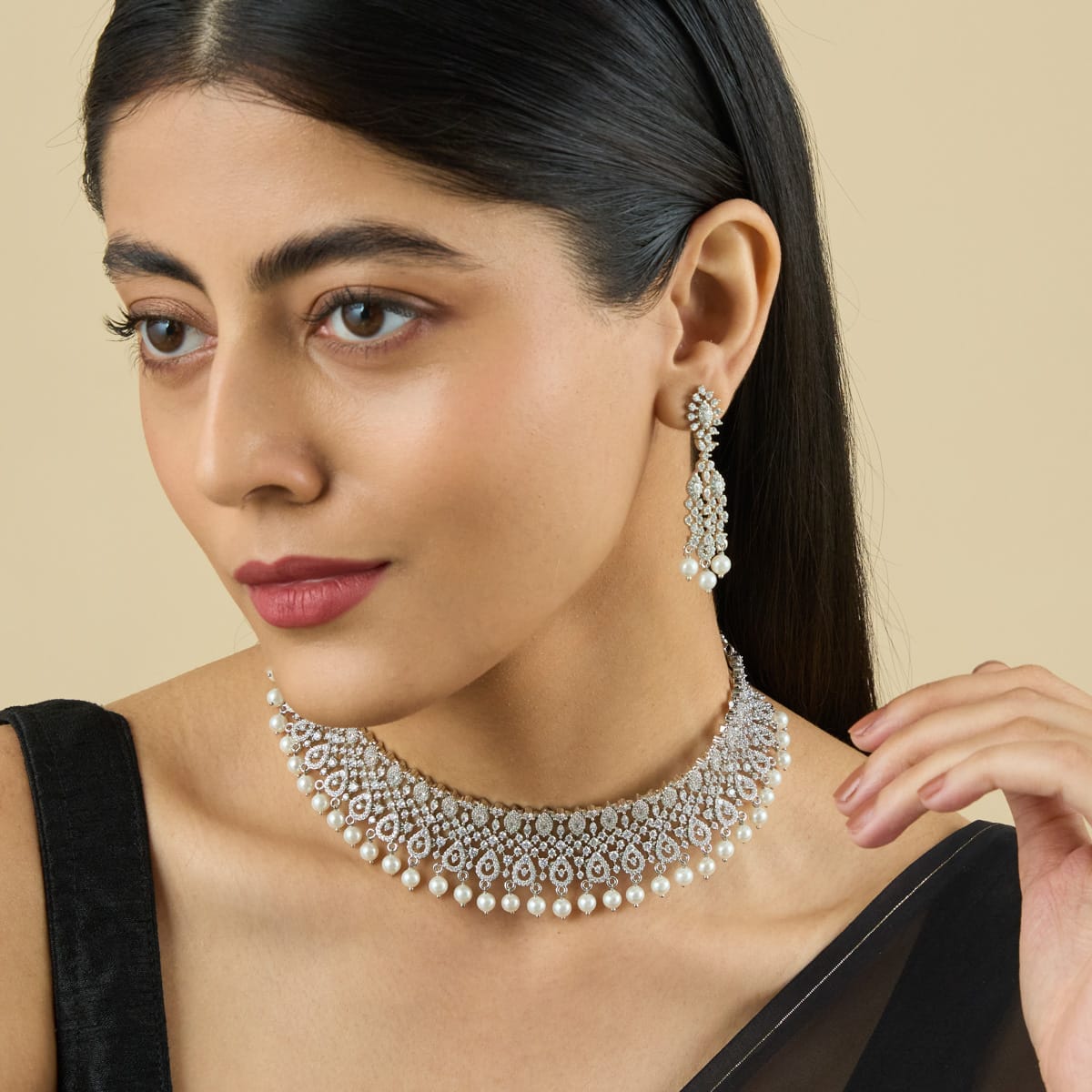 Zircon Necklace Zircon Necklace 182132