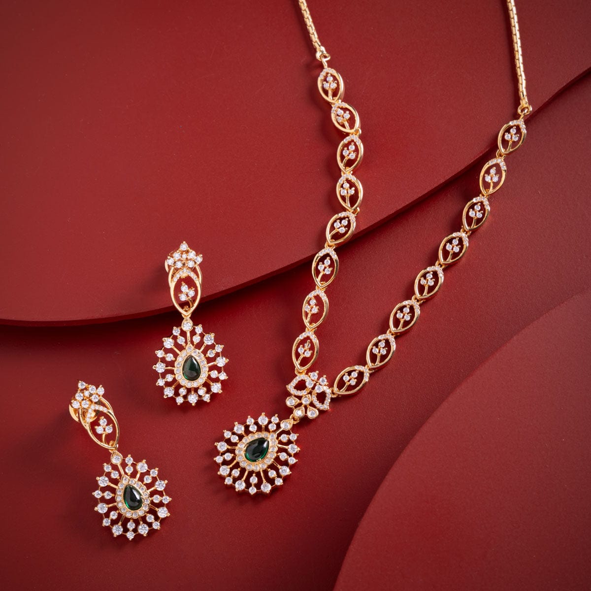 Zircon Necklace Zircon Necklace 182144