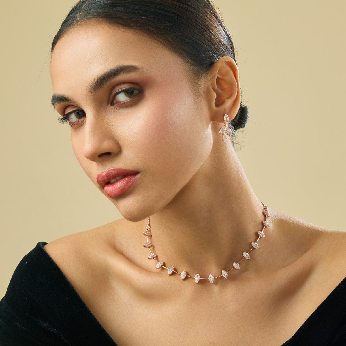 Zircon Necklace Zircon Necklace 182302